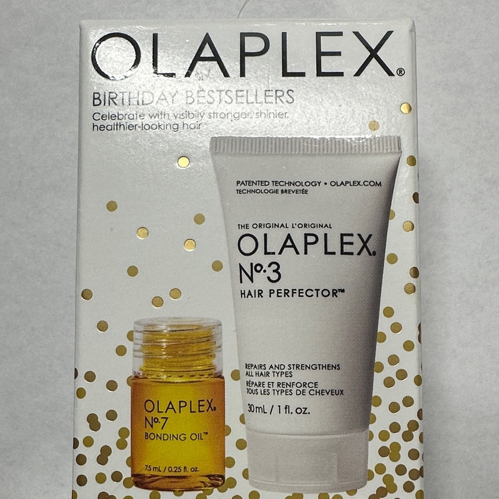 OLAPLEX Birthday Bestsellers Set with Gold Accents